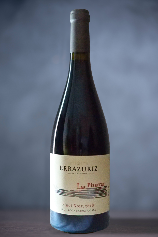 <strong>Errazuriz Las Pizarras Pinot Noir 2018</strong> (75 cl)<br/> <div class='badge-cepage'> Pinot Noir</div> <div class='badge-country'>Chili</div>